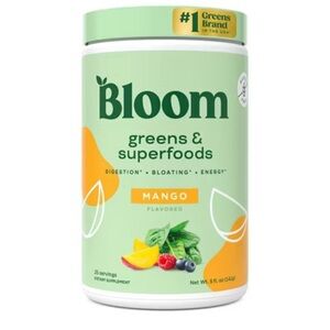 Bloom Greens & Superfoods Mango Flavor